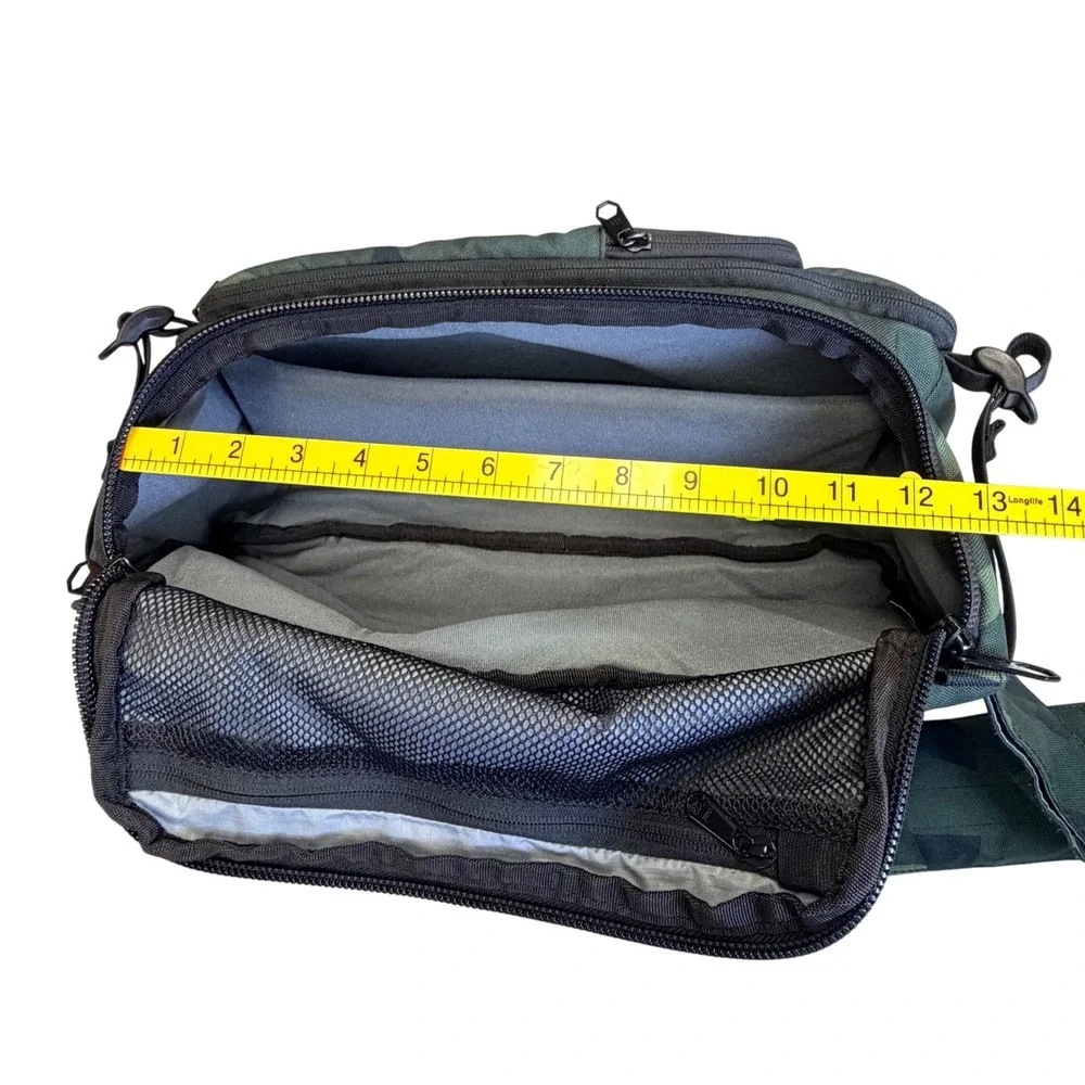 HEX Ranger DSLR Camera Hip Bag Green Camo Cordura Nylon Geometric Tactical